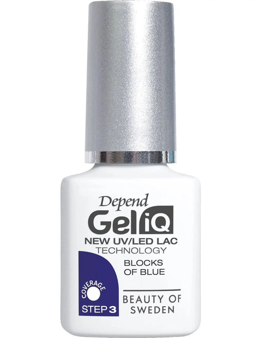 BETER BETER Depend Gel IQ Nagellack Blocks Blau 41120 Kosmetik