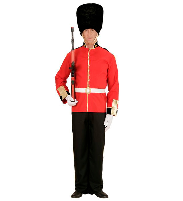 Königsgarde Kostüm-Set mit Jacke, Hose, Gürtel und Hut für Fasnacht