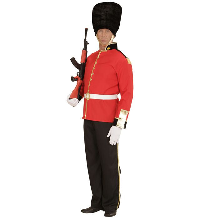 Königsgarde Kostüm-Set mit Jacke, Hose, Gürtel und Hut für Fasnacht