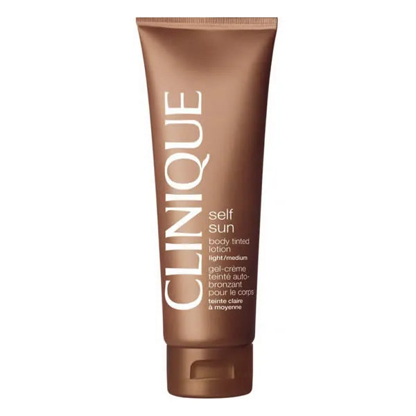 Clinique Self Sun Body Tinted Lotion Light Medium 125 ml getönte Selbstbräunungslotion für den Körper