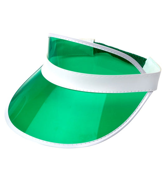GRÜNE 80er JAHRE SONNENKAPPE Grün