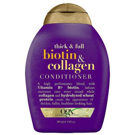 OGX OGX Biotin y Collagen Hair Conditioner 385 ml Conditioner für das Haar
