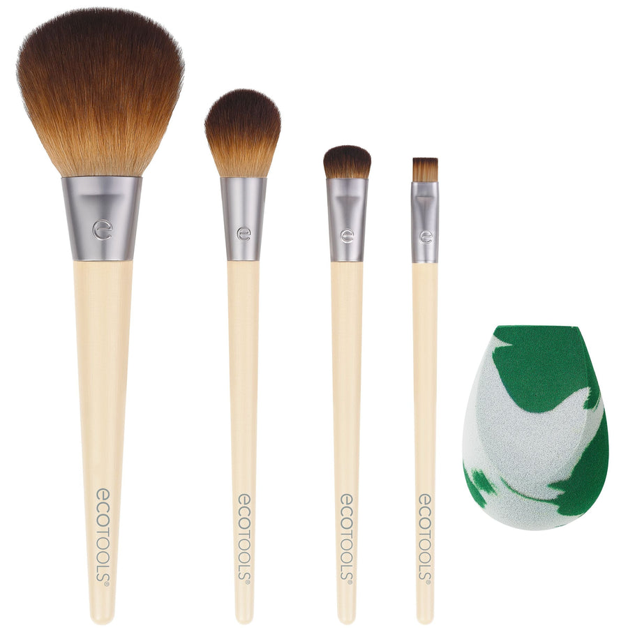 ECOTOOLS ECOTOOLS The Core Five Set 5-teiliges Kosmetik-Pinsel-Set