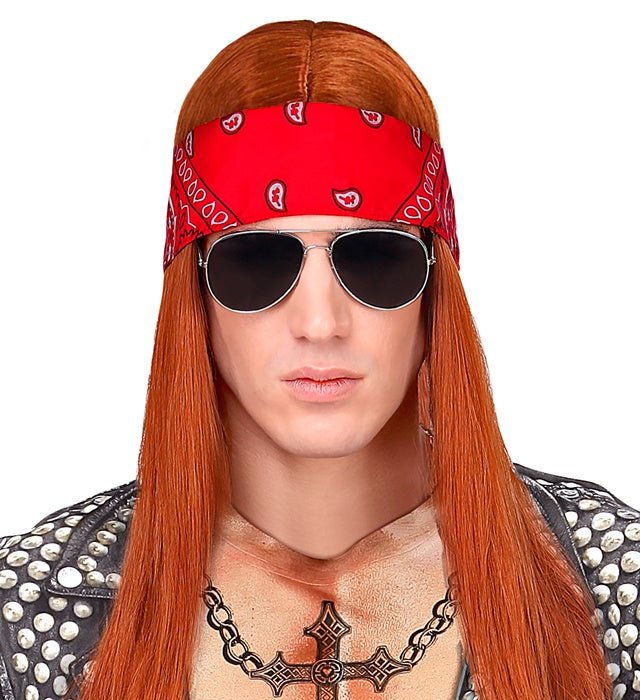 Buntes Bandana Stirnband aus 100% Baumwolle als Fasnacht Accessoire