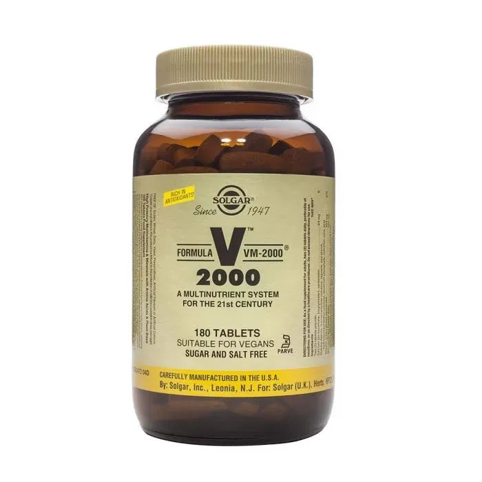 SOLGAR SOLGAR VM-2000 Multivitamin Komplex 180 Tabletten Nahrungsergänzung Kosmetik