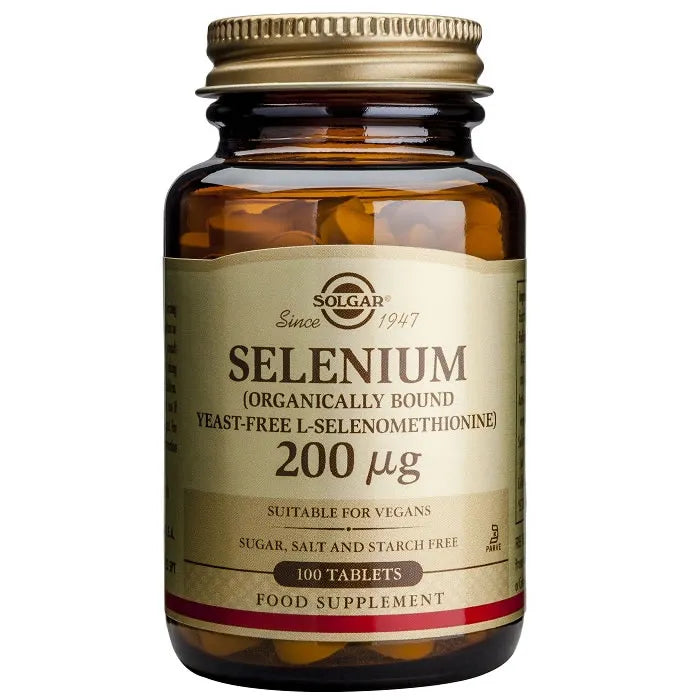 SOLGAR SOLGAR Selen 200 µg 50 Tabletten Nahrungsergänzungsmittel Kosmetik