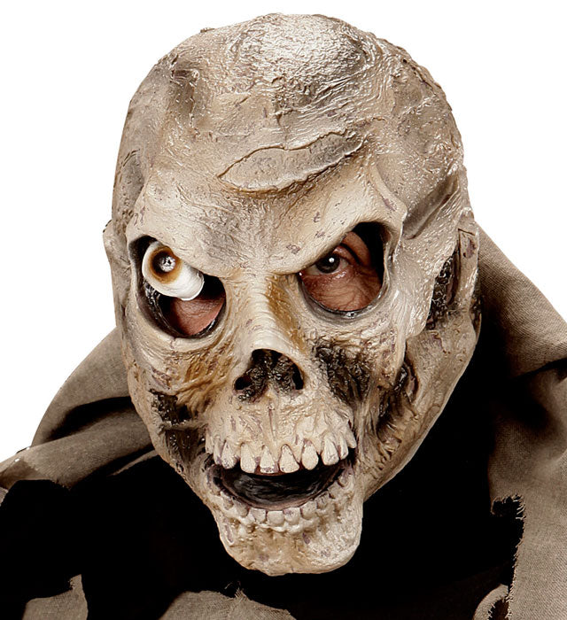 3/4 Maske Master of Death für Kinder mit gruseligem Totenkopf-Design