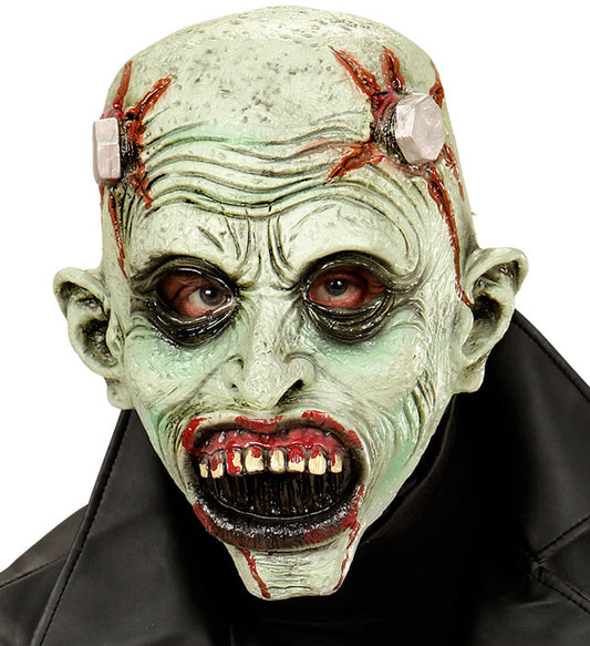 3/4 Labormonster Maske für Kinder mit gruseligem Design