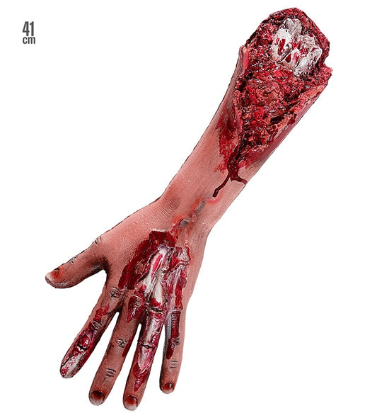 Realistischer abgetrennter Arm 41 cm Halloween Deko