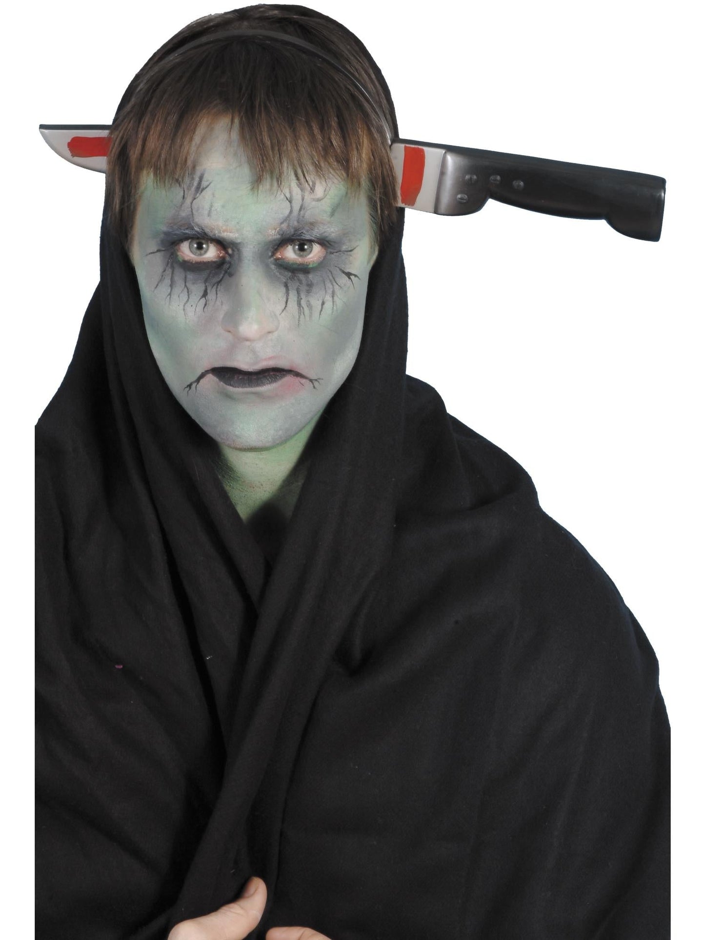 Smiffys COMEDY Knife Through Head Headband AC für Unisex