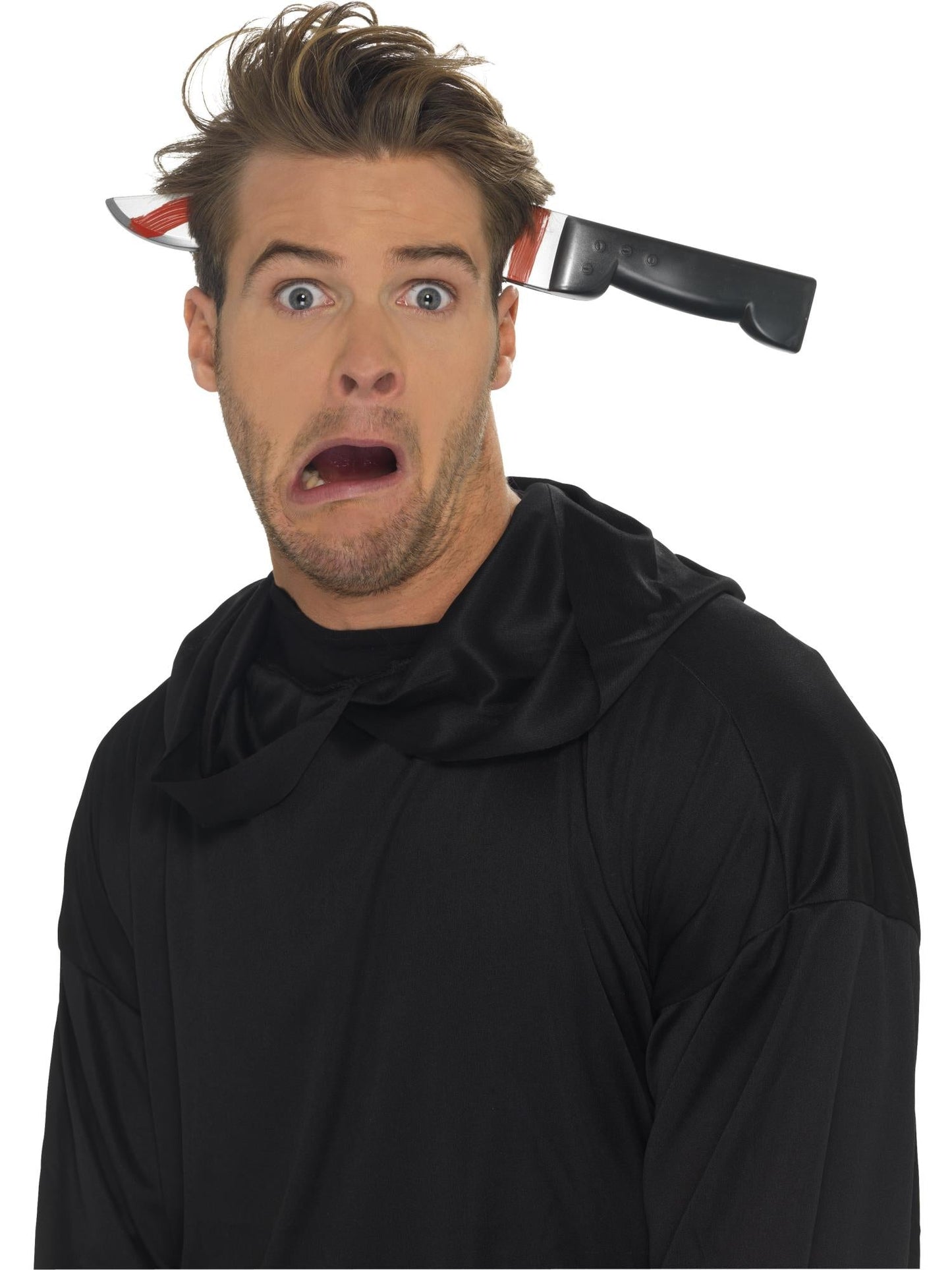 Smiffys COMEDY Knife Through Head Headband AC für Unisex