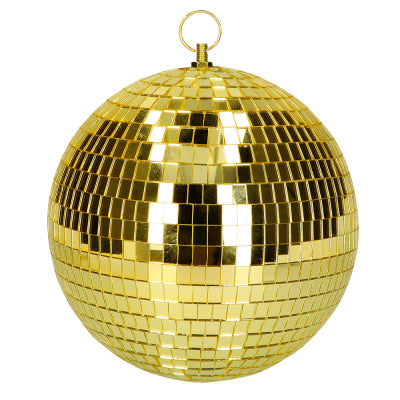 Boland Partydekoration Disco Spiegelkugel 20 cm Gold