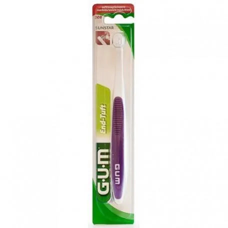 GUM GUM End Tuft Zahnbürste 308rqb Einzelstück für präzise Zahnreinigung Kosmetik