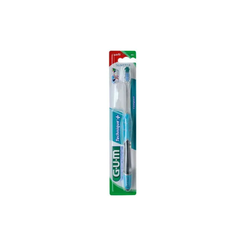GUM GUM Technik Soft Brush weiche Zahnbürste Sonnenpflege