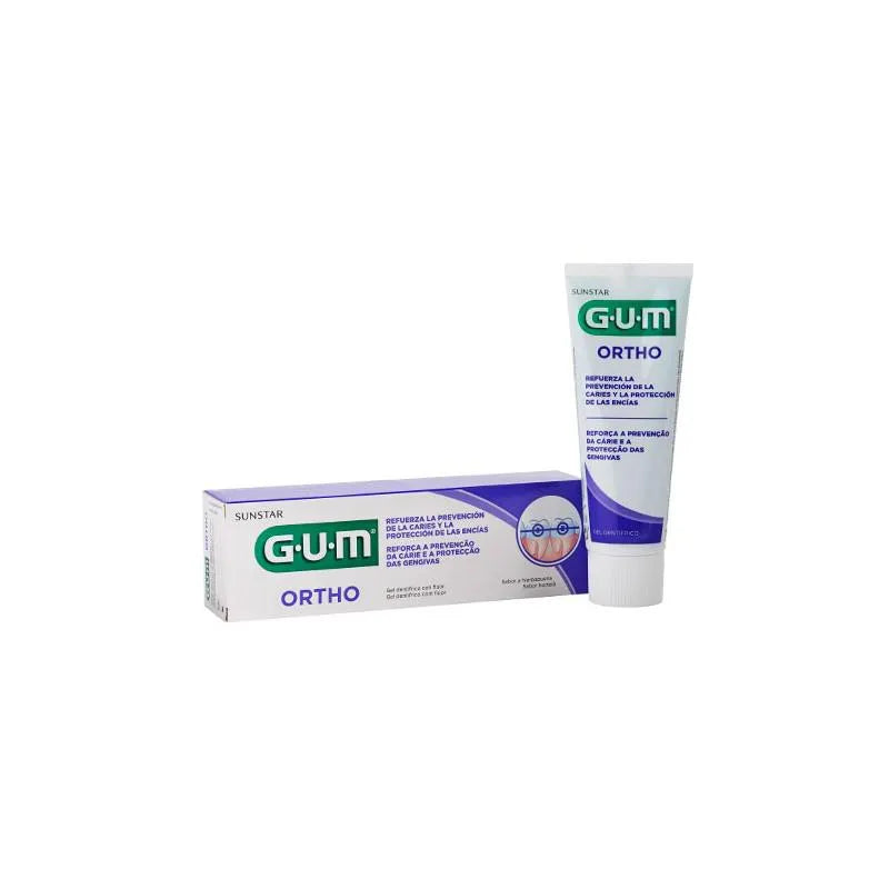 GUM GUM Ortho Zahngel 75 ml Gel zur Zahn- und Mundpflege Kosmetik