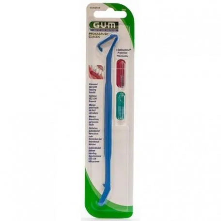 GUM GUM Proxabrush Classic Interdentalbürsten mit Griff 2 Ersatzbürsten Kosmetik