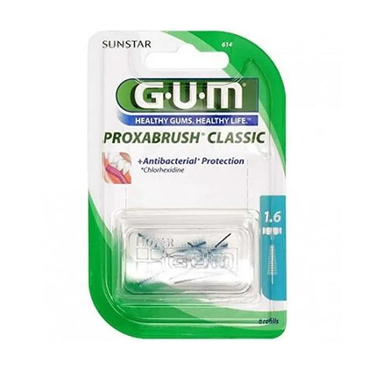 GUM GUM Proxabrush Ersatzbürste konisch 4U R.614 für Interdentalbürsten Kosmetik