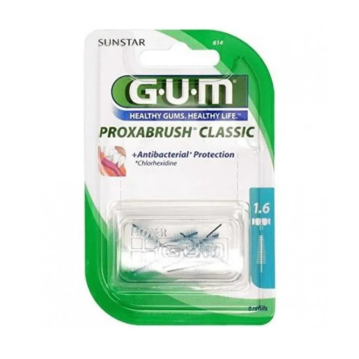 GUM GUM Proxabrush Ersatzbürste konisch 4U R.614 für Interdentalbürsten Kosmetik