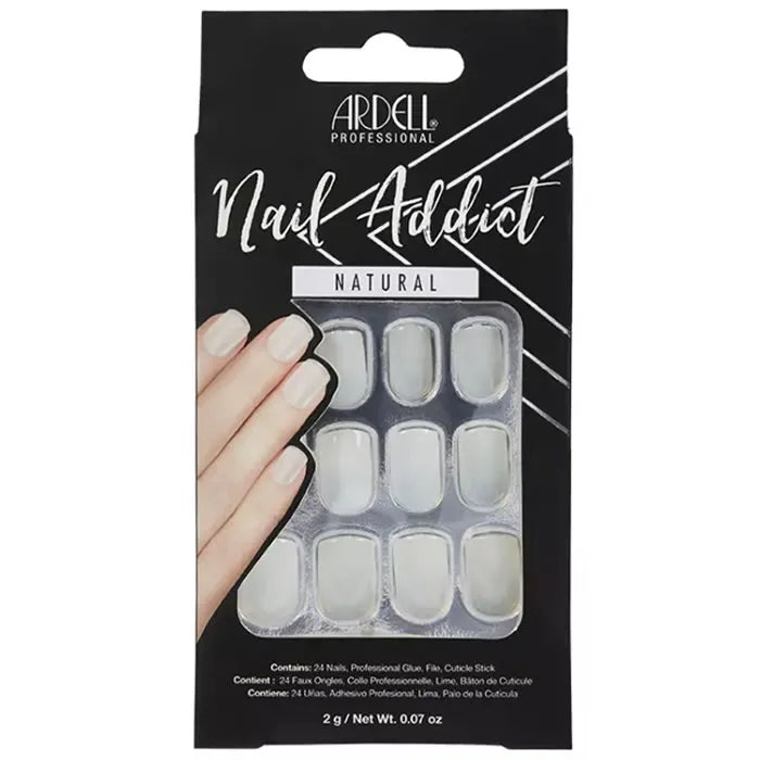 ARDELL ARDELL Nail Addict Natürliche Quadratische Künstliche Fingernägel Nagelpflege