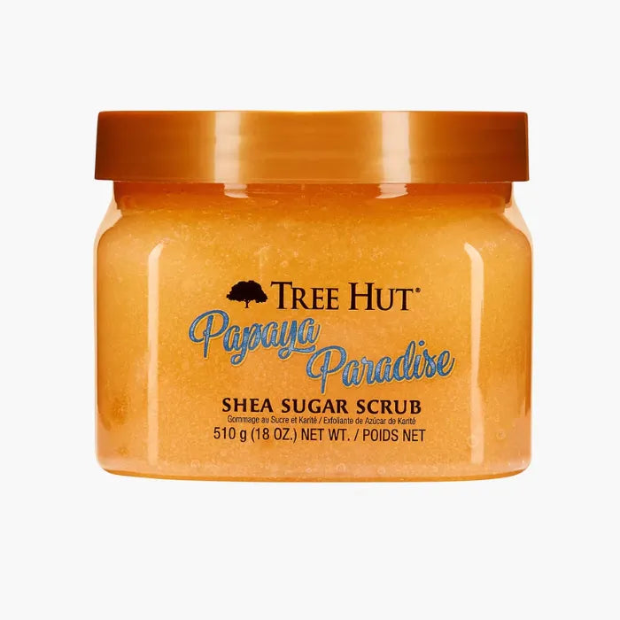 TREE HUT TREE HUT Papaya Paradise Shea Zuckerpeeling 510 g Peeling Körperpflege Kosmetik