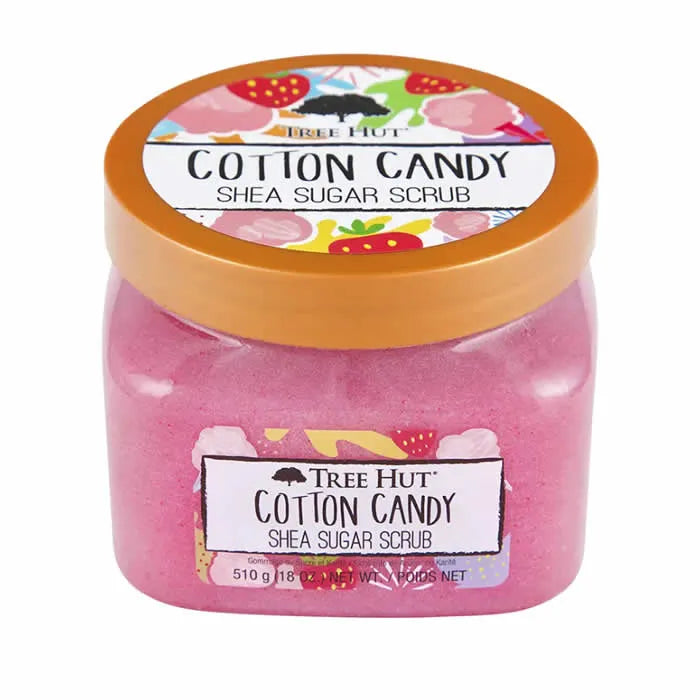 Tree Hut Cotton Candy Shea Sugar Scrub Körperpeeling 510 g