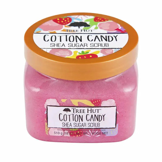 TREE HUT TREE HUT Cotton Candy Shea Zuckerpeeling 510 g Peeling Körperpflege Kosmetik
