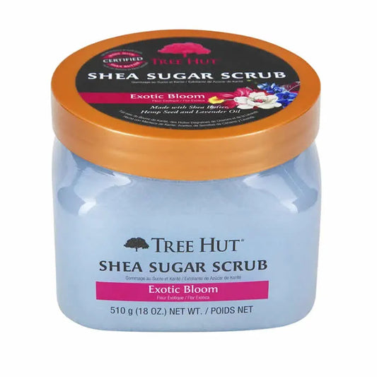 TREE HUT TREE HUT Exotic Bloom Shea Sugar Scrub Peeling 510 g Zuckerpeeling Kosmetik