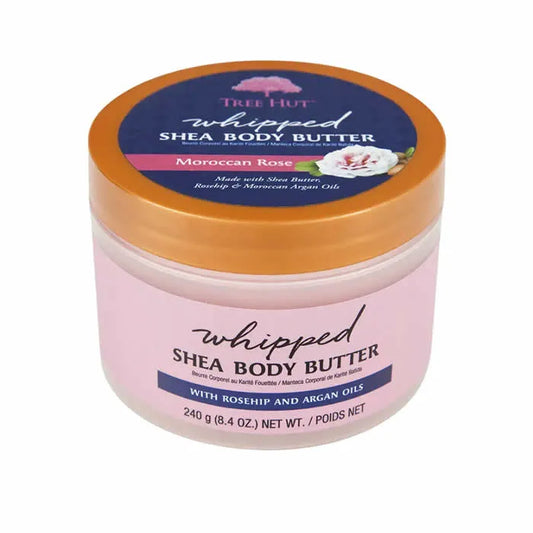 TREE HUT TREE HUT Moroccan Rose Whipped Shea Body Butter 240 g Körperbutter Kosmetik