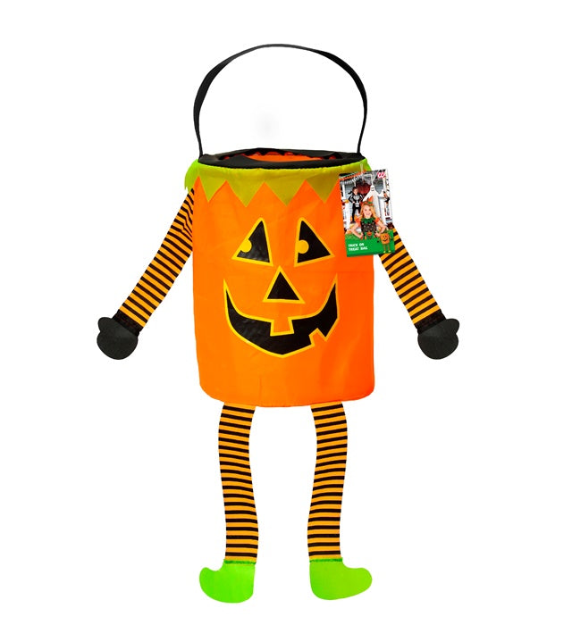 Süßes oder Saures Tasche in Kürbis-Form für Halloween