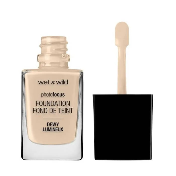 WET N WILD WET N WILD Photo Focus Foundation Dewy Nude Ivory 28 ml Make-up Grundierung
