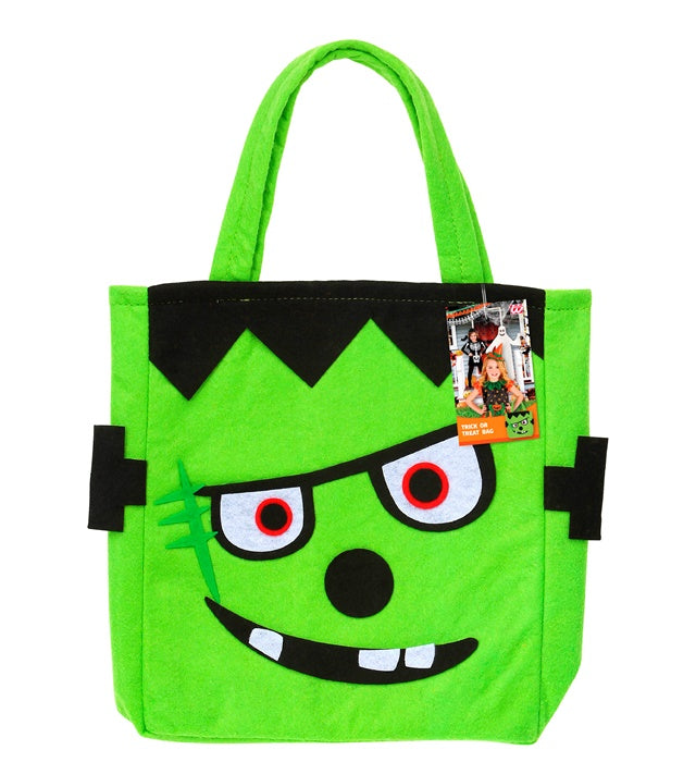 Monster Tasche für Süßes oder Saures mit gruseligem Design