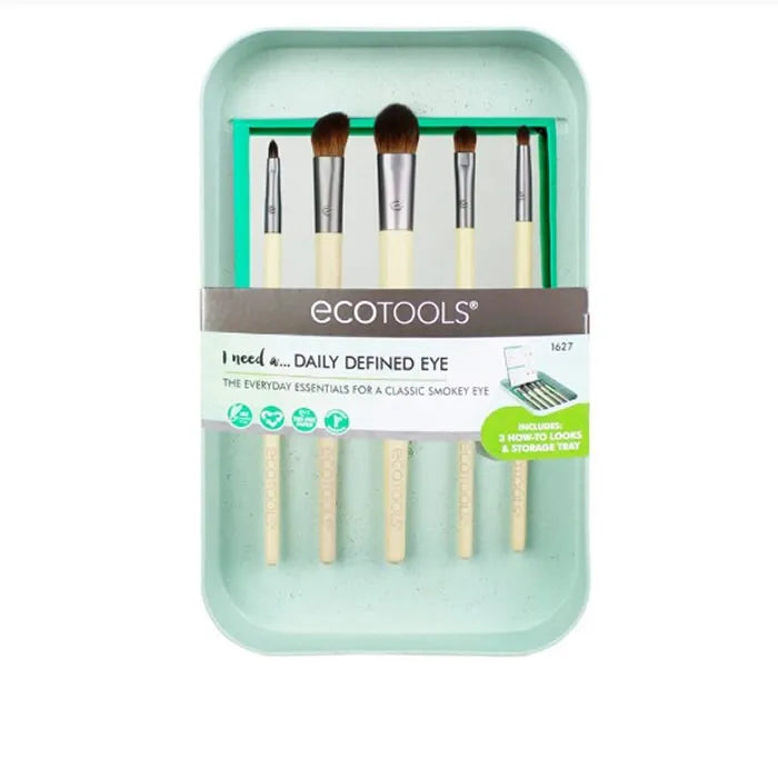 ECOTOOLS ECOTOOLS Daily Defined Eye Set 6-teilig Augen-Make-up Pinsel Kosmetik Zubehör