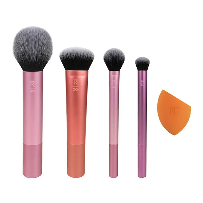 REAL TECHNIQUES REAL TECHNIQUES Everyday Essentials Set 5-teilig Make-up Pinsel und Schwämme Kosmetik