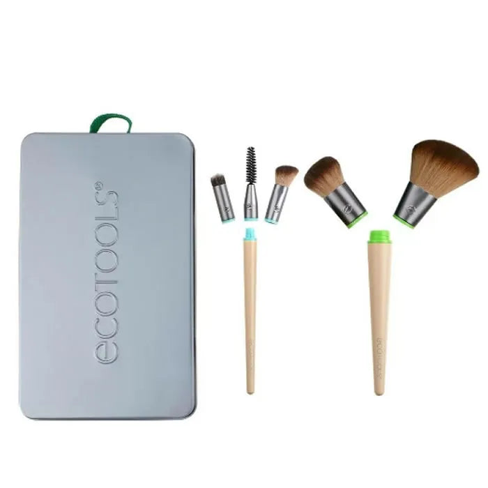 Ecotools Daily Essentials Total Face Fit Make-up-Pinselset