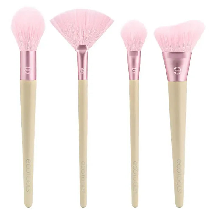 ECOTOOLS ECOTOOLS Elements Air Wind Kissed Finish Set 4-teilig Make-up Pinsel Set Kosmetik