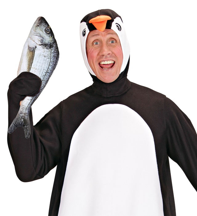 Realistischer Fisch-Dekoartikel 55 cm für Fasnacht und Mottopartys