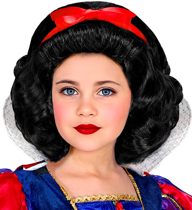Perücke Märchenprinzessin mit langem, glänzendem Haar für Fasnacht und Karneval
