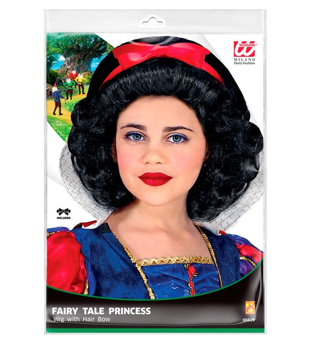 Perücke Märchenprinzessin mit langem, glänzendem Haar für Fasnacht und Karneval