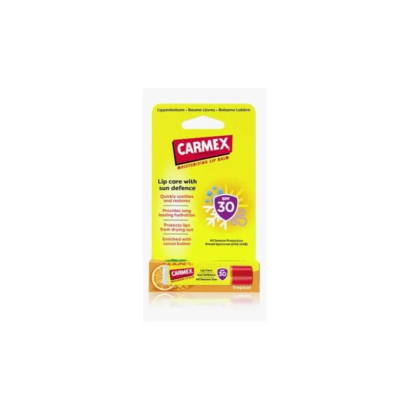 CARMEX CARMEX Lippenbalsam Tropical mit SPF 30 Sonnenschutz Kosmetik