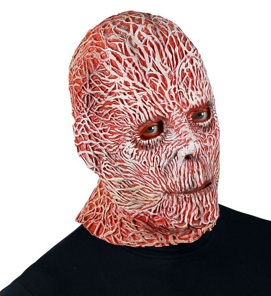 Night Stalker Vollkopfmaske in dunklem, gruseligem Design für Halloween und Fasnacht