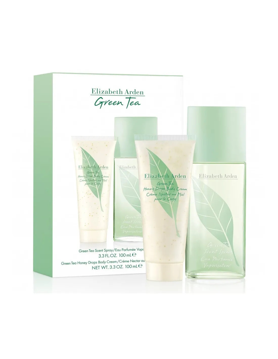 ELIZABETH ARDEN Elizabeth Arden Green Tea Eau de Parfum 100 ml Set mit Body Lotion Parfüm