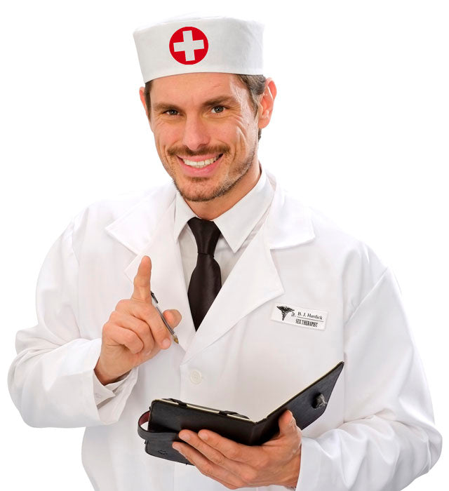 Klassische Krankenschwester Haube als Kostümzubehör für Fasnacht und Karneval