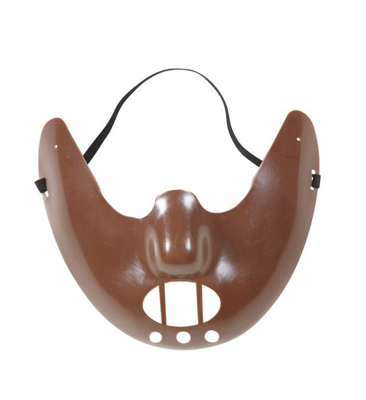 Menschenfressermaske mit gruseligen Details für Halloween und Fasnacht