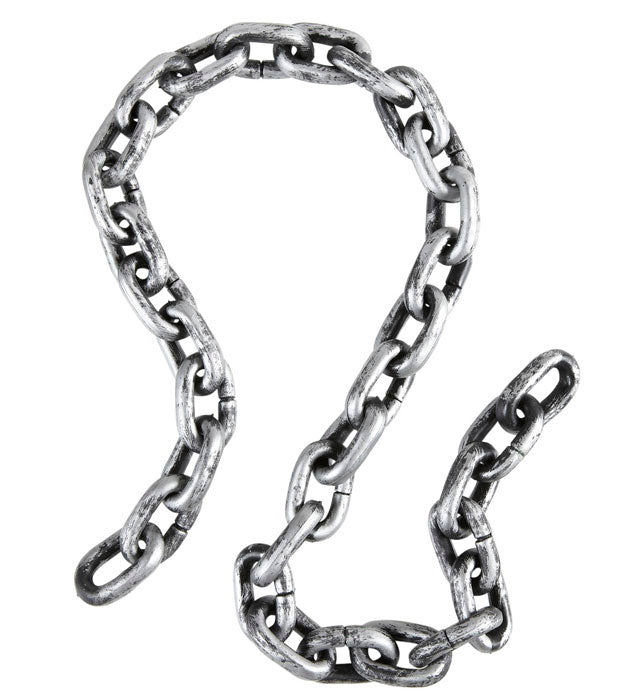 Lange Kette 155 cm als Kostümaccessoire für Fasnacht und Halloween