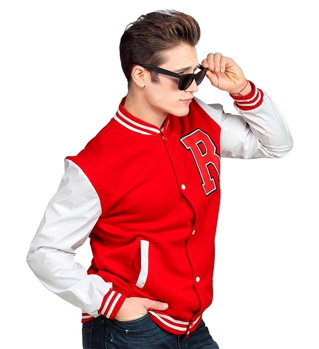 50er Jahre College Jacke im Retro-Stil für Fasnacht