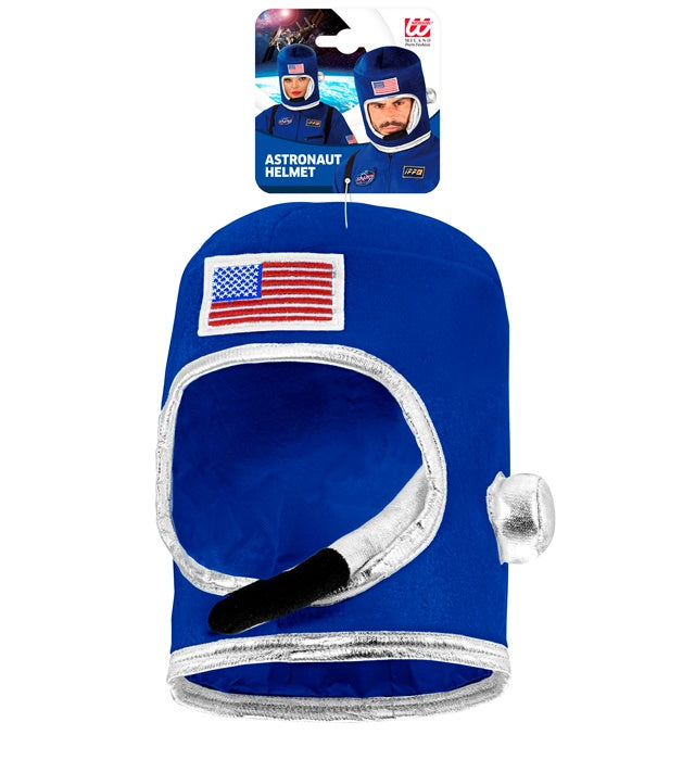 Astronautenhelm aus Kunststoff für Fasnacht und Karneval