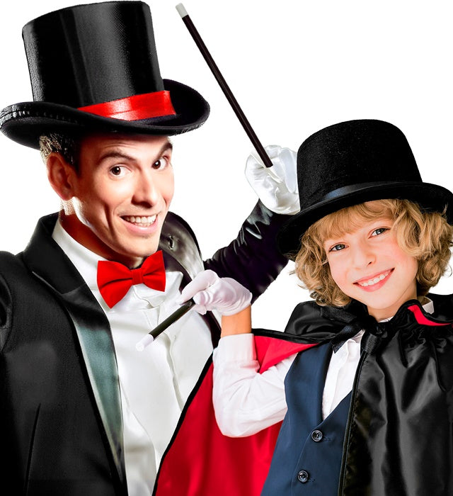 Zauberstab 33 cm mit abnehmbaren Verschlüssen und Innengwinde für Fasnacht und Karneval