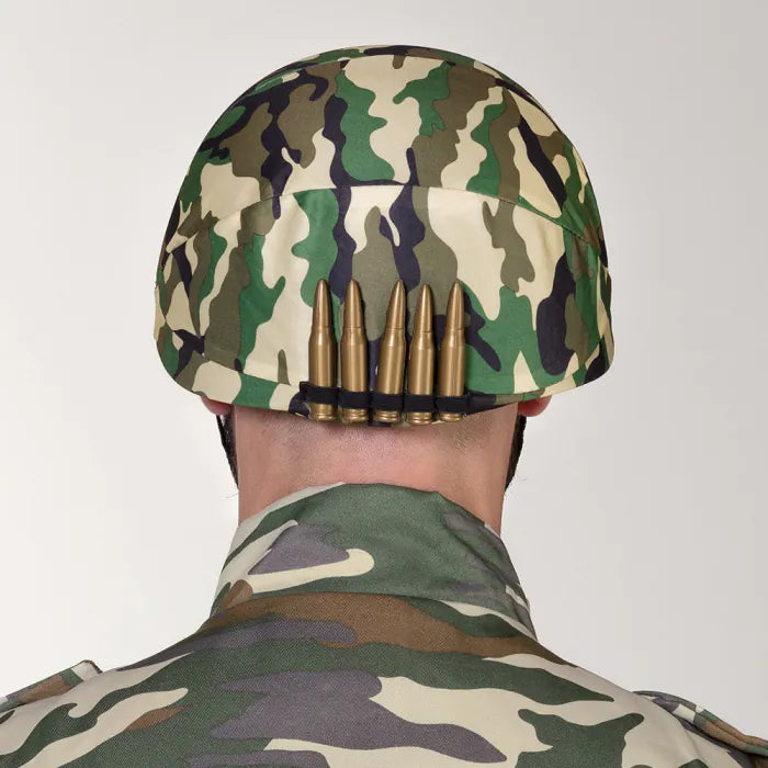 Boland Verstellbarer Militärhelm – Leichter Camo Airsoft Helm - Fasnacht24.ch – Seitenansicht