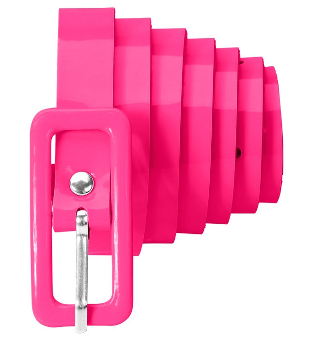 Neon pinker Gürtel als auffälliges Fasnacht-Accessoire