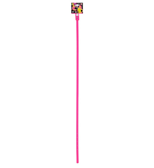 Neon pinker Gürtel als auffälliges Fasnacht-Accessoire